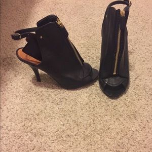 Givenchy Open Toe Booties